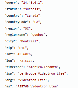  IP Address Lookup